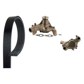 ACDelco® - Professional Engine Coolant Water Pump and Serpentine Belt Kit