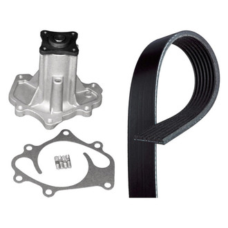 ACDelco® - Professional Engine Coolant Water Pump and Serpentine Belt Kit