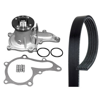 ACDelco® - Professional Engine Coolant Water Pump and Serpentine Belt Kit