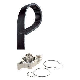 ACDelco® - Professional Engine Coolant Water Pump and Serpentine Belt Kit