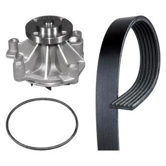 ACDelco® - Professional Engine Coolant Water Pump and Serpentine Belt Kit