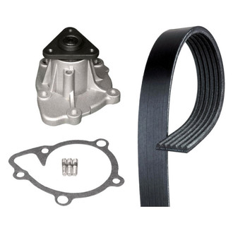 ACDelco® - Professional Engine Coolant Water Pump and Serpentine Belt Kit
