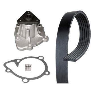 ACDelco® - Professional Engine Coolant Water Pump and Serpentine Belt Kit