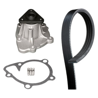 ACDelco® - Professional Engine Coolant Water Pump and Serpentine Belt Kit
