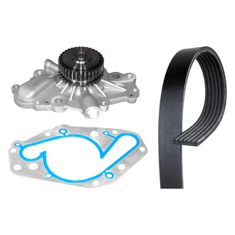 ACDelco® - Professional Engine Coolant Water Pump and Serpentine Belt Kit