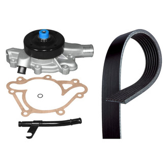 ACDelco® - Professional Engine Coolant Water Pump and Serpentine Belt Kit