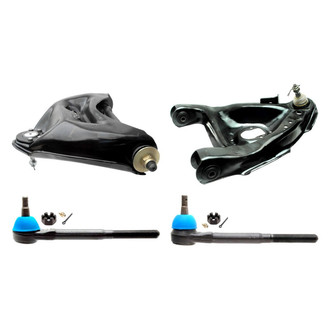 ACDelco® - Professional™ Front Driver Side Lower and Upper Control Arm with Ball Joint and Tie Rod End Kit