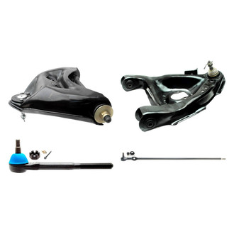 ACDelco® - Professional™ Front Driver Side Lower and Upper Control Arm with Ball Joint and Tie Rod End Kit