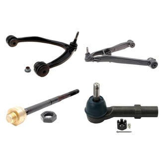 ACDelco® - Professional™ Front Driver Side Lower and Upper Control Arm with Ball Joint and Tie Rod End Kit