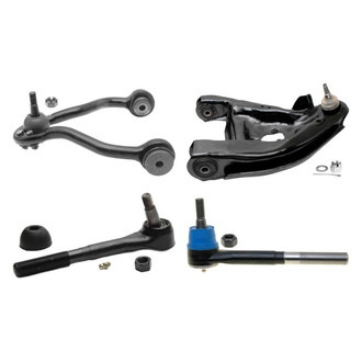 ACDelco® - Professional™ Front Driver Side Lower and Upper Control Arm with Ball Joint and Tie Rod End Kit