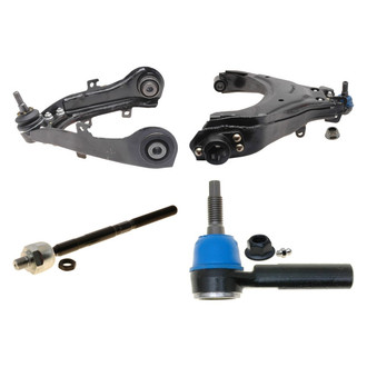 ACDelco® - Professional™ Front Driver Side Lower and Upper Control Arm with Ball Joint and Tie Rod End Kit