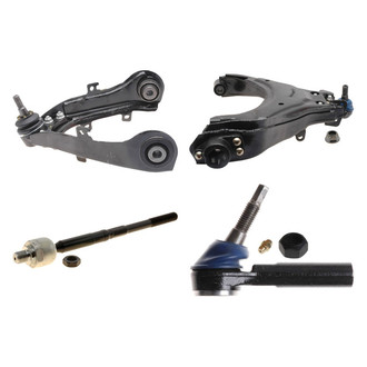 ACDelco® - Professional™ Front Driver Side Lower and Upper Control Arm with Ball Joint and Tie Rod End Kit