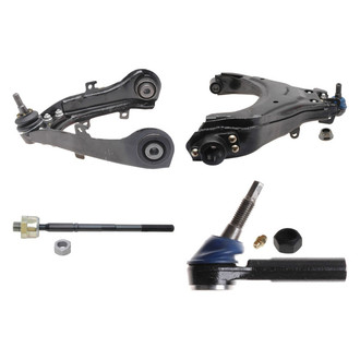 ACDelco® - Professional™ Front Driver Side Lower and Upper Control Arm with Ball Joint and Tie Rod End Kit