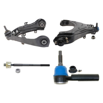 ACDelco® - Professional™ Front Driver Side Lower and Upper Control Arm with Ball Joint and Tie Rod End Kit