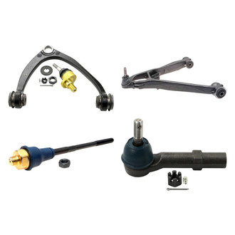 ACDelco® - Professional™ Front Driver Side Lower and Upper Control Arm with Ball Joint and Tie Rod End Kit