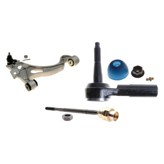 ACDelco® - Professional™ Front Driver Side Lower Control Arm with Ball Joint and Tie Rod End Kit