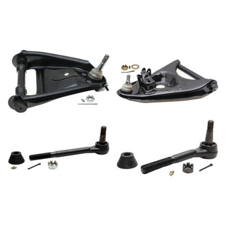 ACDelco® - Professional™ Front Passenger Side Lower and Upper Control Arm with Ball Joint and Tie Rod End Kit