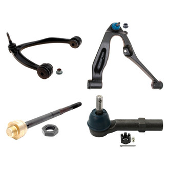 ACDelco® - Professional™ Front Passenger Side Lower and Upper Control Arm with Ball Joint and Tie Rod End Kit