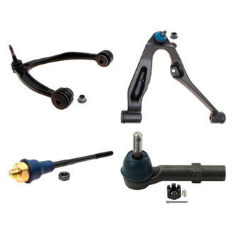 ACDelco® - Professional™ Front Passenger Side Lower and Upper Control Arm with Ball Joint and Tie Rod End Kit