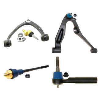 ACDelco® - Professional™ Front Passenger Side Lower and Upper Control Arm with Ball Joint and Tie Rod End Kit
