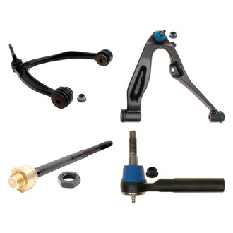 ACDelco® - Professional™ Front Passenger Side Lower and Upper Control Arm with Ball Joint and Tie Rod End Kit