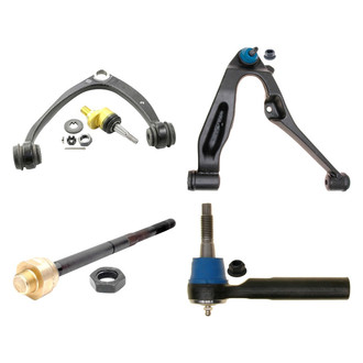 ACDelco® - Professional™ Front Passenger Side Lower and Upper Control Arm with Ball Joint and Tie Rod End Kit