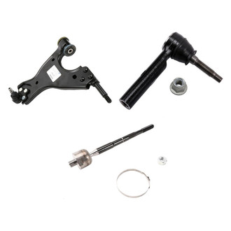 ACDelco® - Genuine GM Parts™ Front Passenger Side Lower Control Arm and Tie Rod End Kit