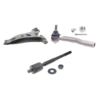 ACDelco® - Professional™ Front Passenger Side Lower Control Arm and Tie Rod End Kit
