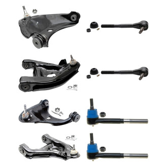 ACDelco® - Professional™ Front Lower and Upper Control Arm with Ball Joint and Tie Rod End Kit
