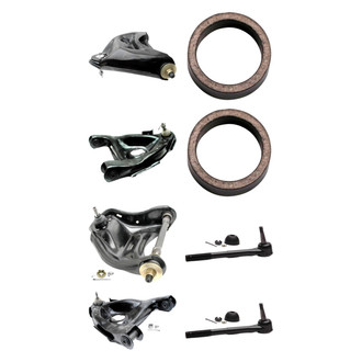 ACDelco® - Professional™ Front Lower and Upper Control Arm with Ball Joint and Tie Rod End Kit