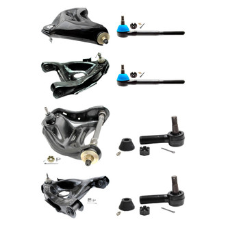 ACDelco® - Professional™ Front Lower and Upper Control Arm with Ball Joint and Tie Rod End Kit