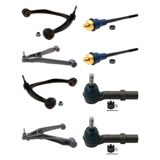 ACDelco® - Professional™ Front Lower and Upper Control Arm with Ball Joint and Tie Rod End Kit