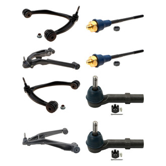 ACDelco® - Professional™ Front Lower and Upper Control Arm with Ball Joint and Tie Rod End Kit