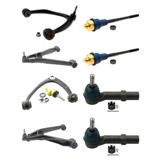 ACDelco® - Professional™ Front Lower and Upper Control Arm with Ball Joint and Tie Rod End Kit