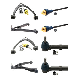 ACDelco® - Professional™ Front Lower and Upper Control Arm with Ball Joint and Tie Rod End Kit