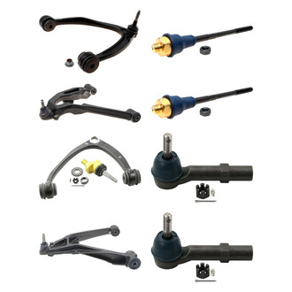 ACDelco® - Professional™ Front Lower and Upper Control Arm with Ball Joint and Tie Rod End Kit