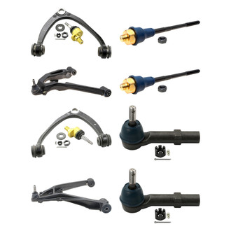ACDelco® - Professional™ Front Lower and Upper Control Arm with Ball Joint and Tie Rod End Kit
