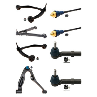 ACDelco® - Professional™ Front Lower and Upper Control Arm with Ball Joint and Tie Rod End Kit