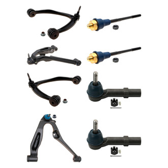ACDelco® - Professional™ Front Lower and Upper Control Arm with Ball Joint and Tie Rod End Kit