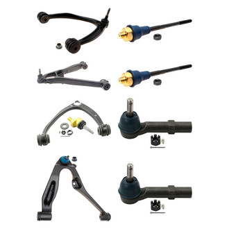 ACDelco® - Professional™ Front Lower and Upper Control Arm with Ball Joint and Tie Rod End Kit