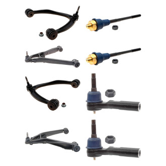 ACDelco® - Professional™ Front Lower and Upper Control Arm with Ball Joint and Tie Rod End Kit