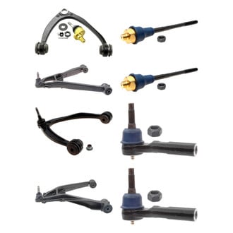 ACDelco® - Professional™ Front Lower and Upper Control Arm with Ball Joint and Tie Rod End Kit