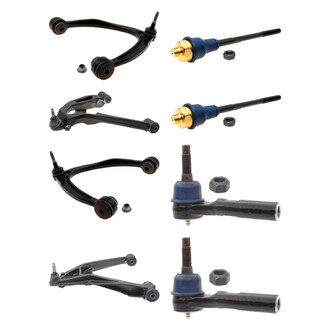 ACDelco® - Professional™ Front Lower and Upper Control Arm with Ball Joint and Tie Rod End Kit