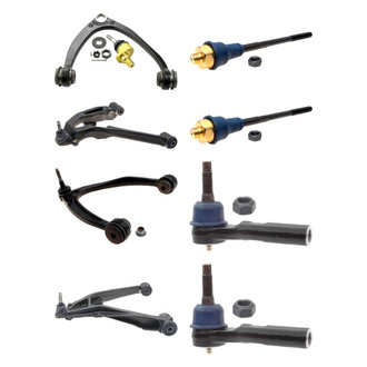 ACDelco® - Professional™ Front Lower and Upper Control Arm with Ball Joint and Tie Rod End Kit
