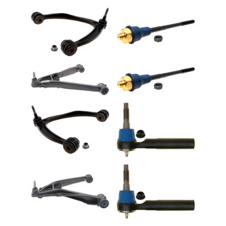 ACDelco® - Professional™ Front Lower and Upper Control Arm with Ball Joint and Tie Rod End Kit