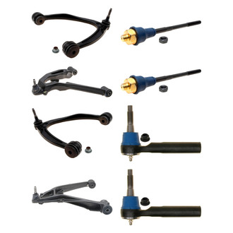 ACDelco® - Professional™ Front Lower and Upper Control Arm with Ball Joint and Tie Rod End Kit