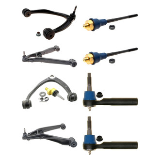 ACDelco® - Professional™ Front Lower and Upper Control Arm with Ball Joint and Tie Rod End Kit