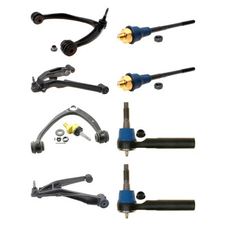 ACDelco® - Professional™ Front Lower and Upper Control Arm with Ball Joint and Tie Rod End Kit