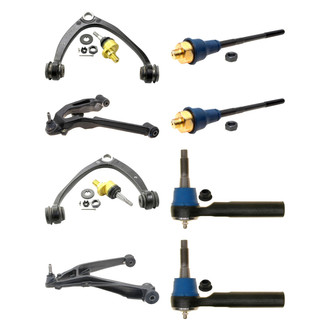 ACDelco® - Professional™ Front Lower and Upper Control Arm with Ball Joint and Tie Rod End Kit