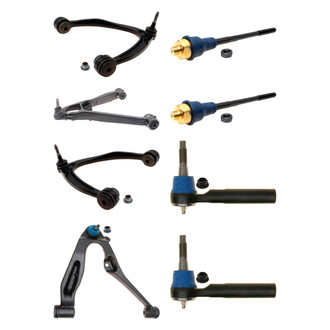 ACDelco® - Professional™ Front Lower and Upper Control Arm with Ball Joint and Tie Rod End Kit